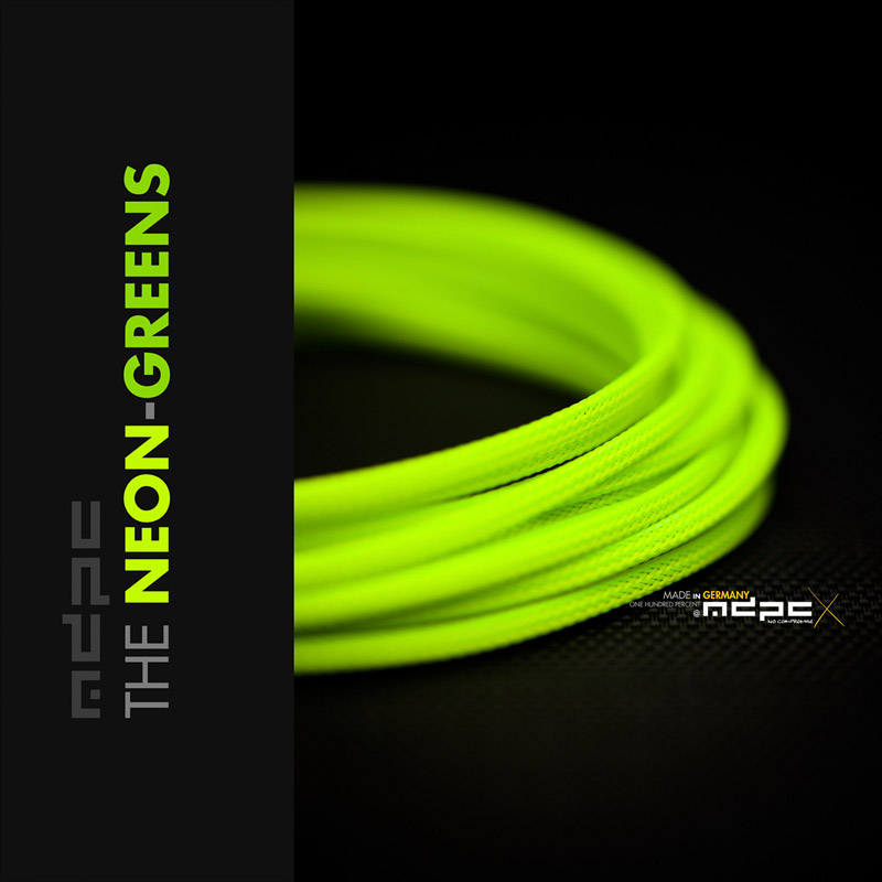 THE Neon-Greens for your most beautiful custom cables.