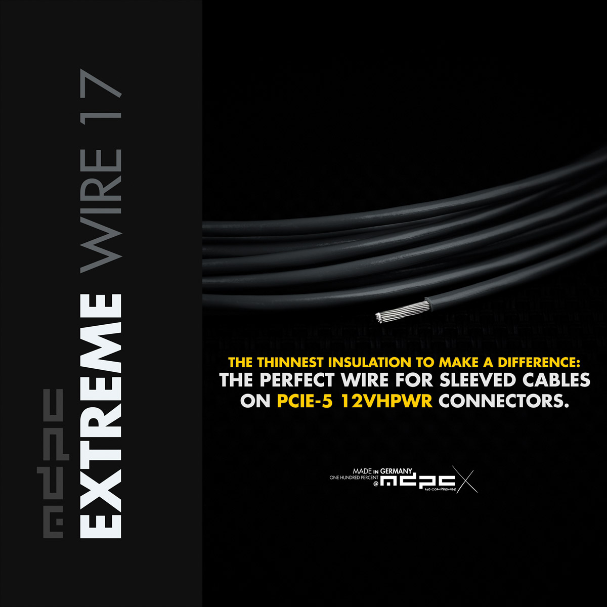 Extreme Wire 17 Awg Grey Mdpc X